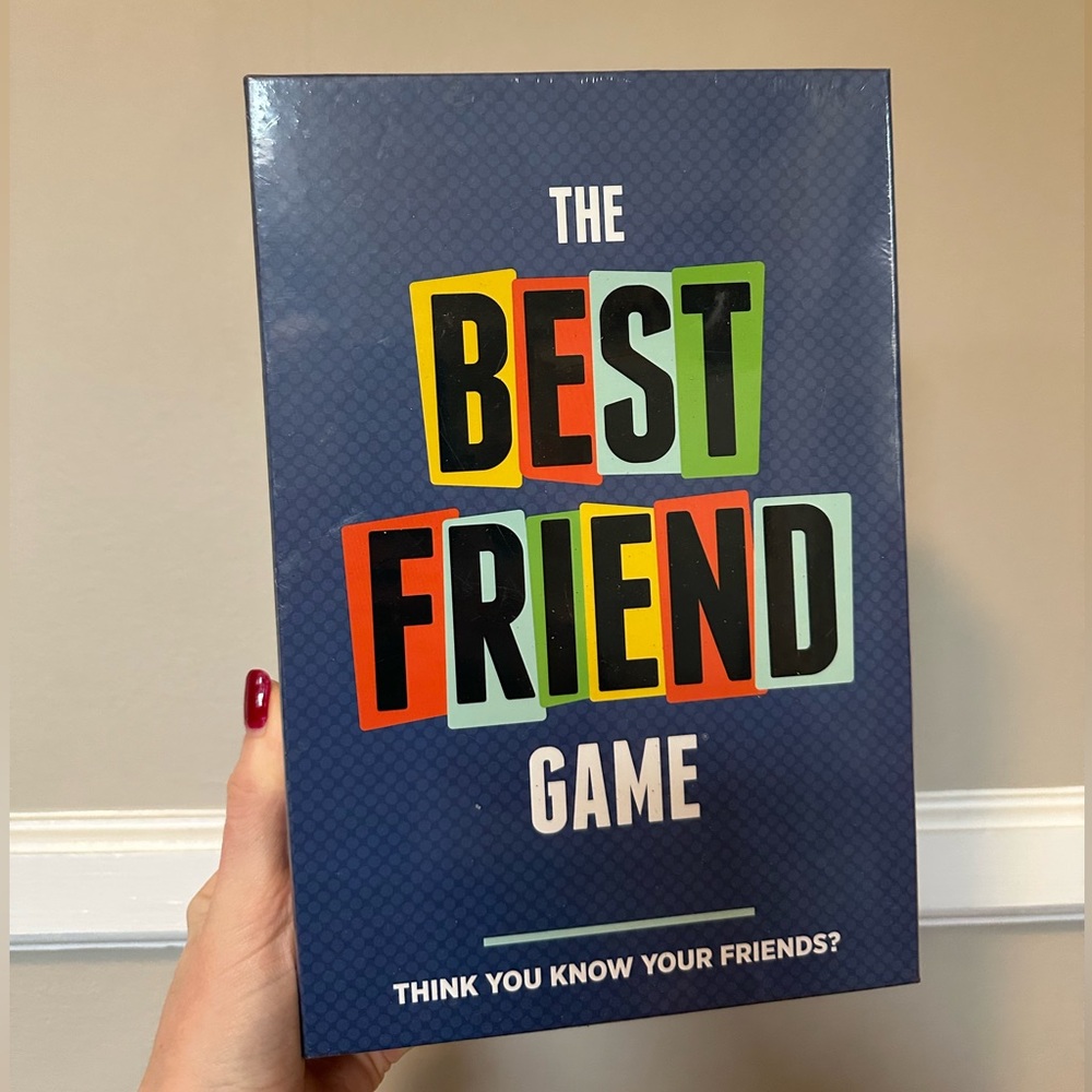 The Best Friend Game - Think You Know Your Friends? [A Party Game] NIB